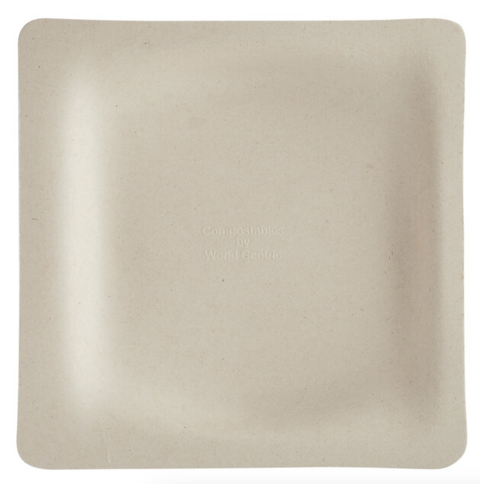 Fiber Plate - 7" Square
