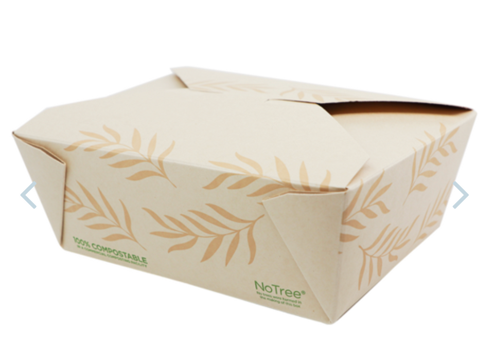 #8 Paper Takeout Container - 46 oz