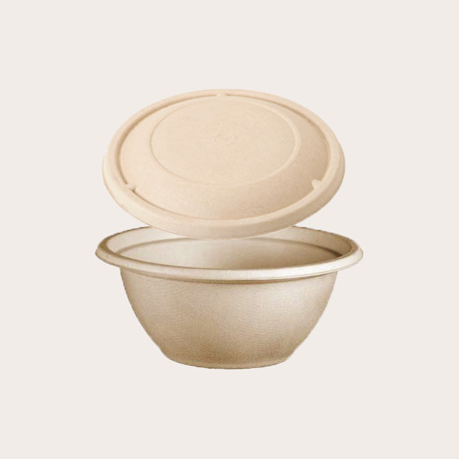 Compostable takeout bowl