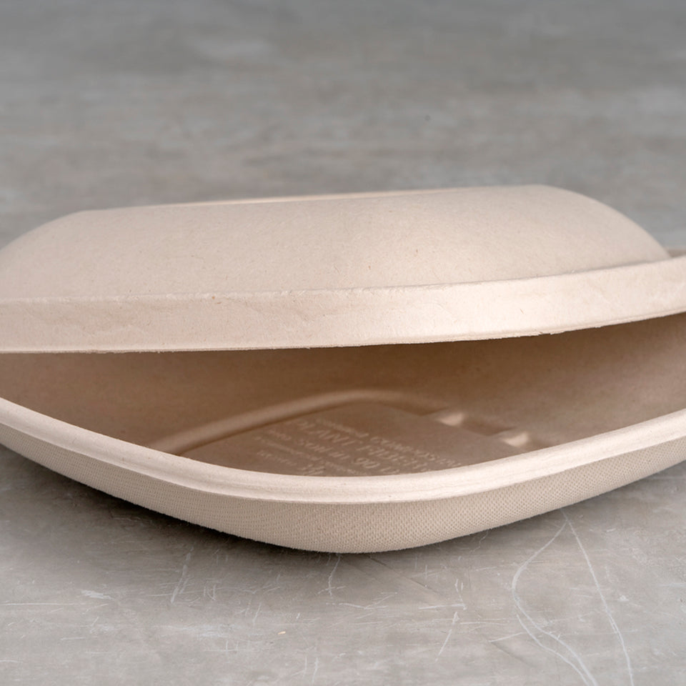 Eco friendly square fiber bowl