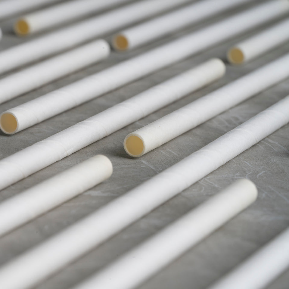 Paper smoothie straw