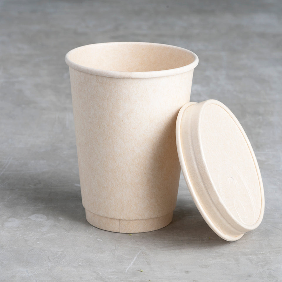 Sustainable coffee cup lid