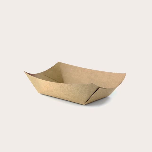 Grease proof paper food tray